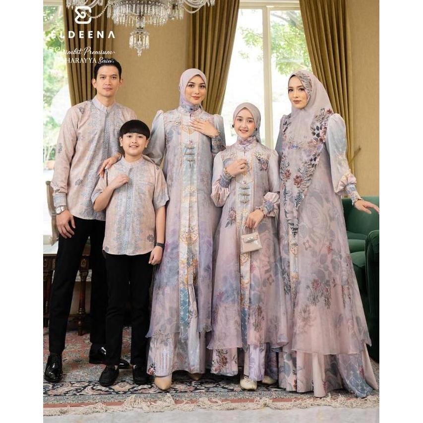 Eldeena Syari Sarimbit Couple Keluarga Maharayya Premium Series By Eldeena Syari Bisa Cod Sets Ibu A