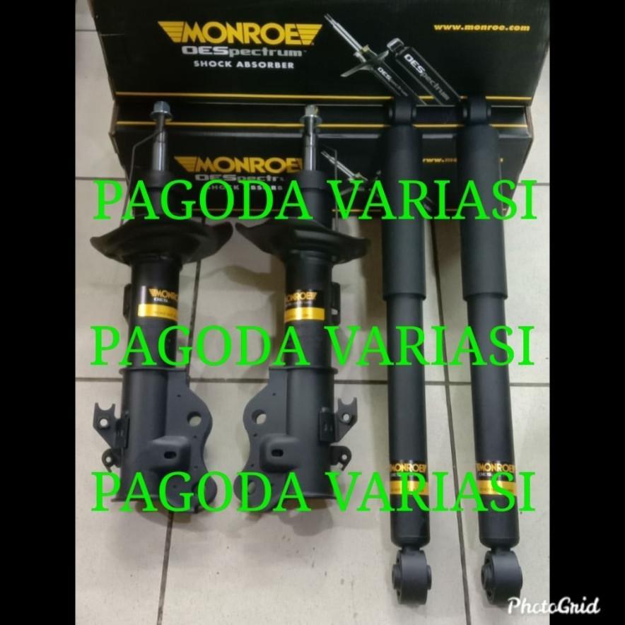 PAKET SHOCK BREAKER MONROE PREMIUM ALL NEW RUSH / ALL NEW TERIOS DPN-BLK 4PCS 2018-ON STD ORIGINAL