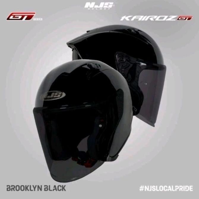 Helm NJS Kairoz GT Solid Tali DD Ring
