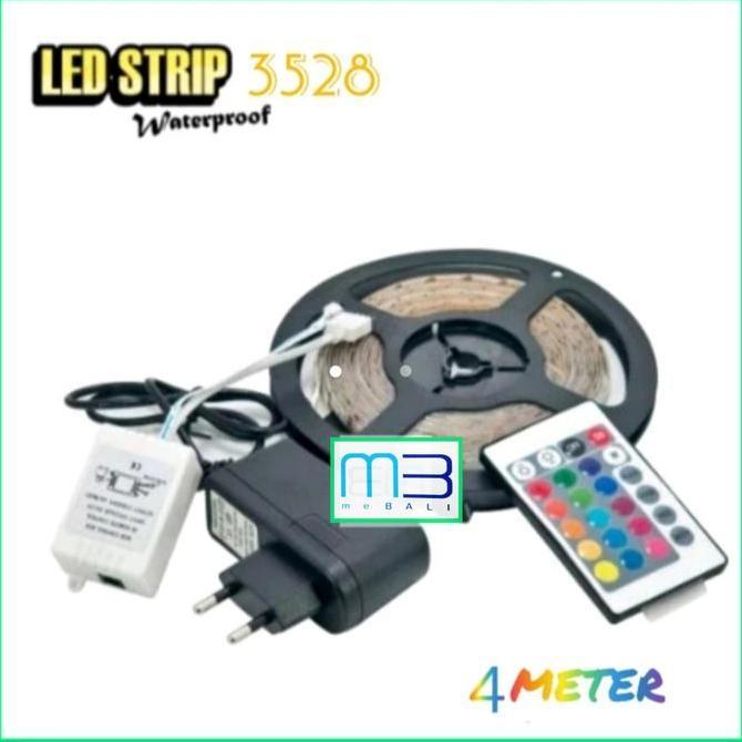 Led Strip RGB 3528+Remote+Controler Modul+Adaptor 12V 2A 5Meter