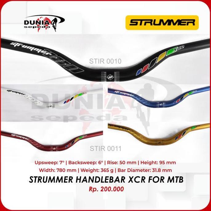 Strummer Handlebar Xcr - Stir Sepeda Mtb Kualitas Terbaik Harga Termurah