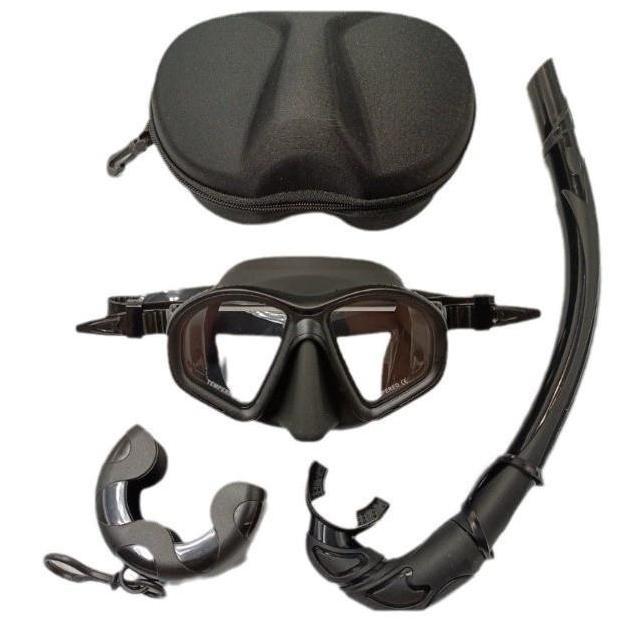 Masker Freedive Kacamata Low Volume Mask Panah Ikan Selam Spearfishing Freediving Snorkeling Free Di