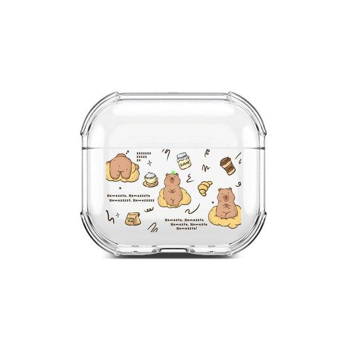 Case Airpods Gen 1 2 3 Pro 2 Samsung Buds Case Cassion Coffeebara