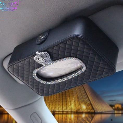 Kotak tisu mobil mewah dan elegan / Tempat tisu mobil mewah dan elegan