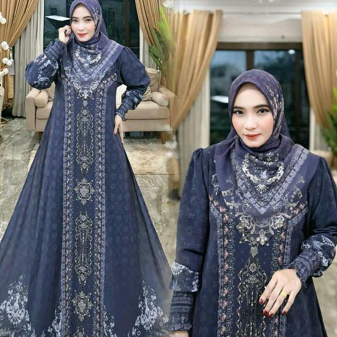 Gamis Mufidah Series 10 By Mariani Fashion Muslim Payet