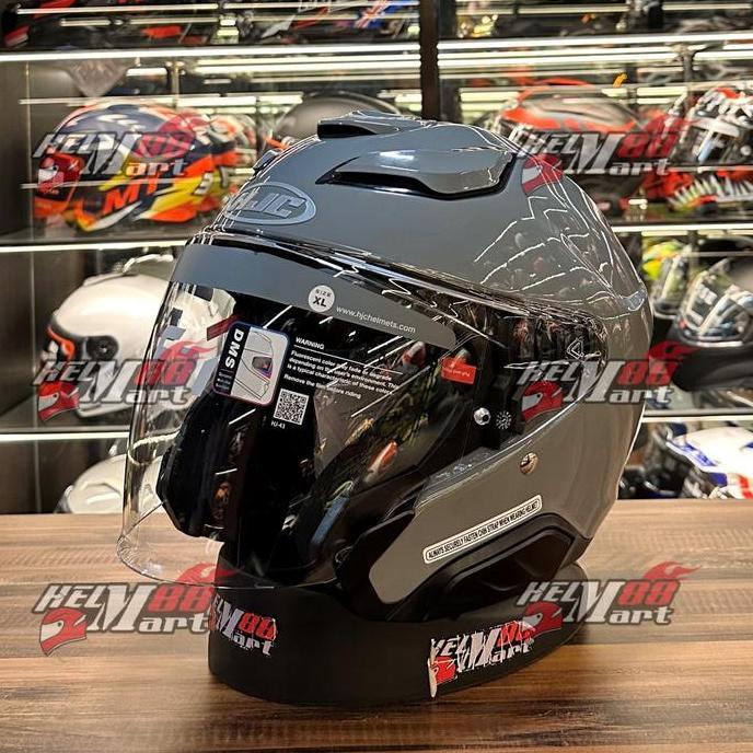 Helm HJC F31 Helm Half Face Double Visor HJC Helmet Motorcycle