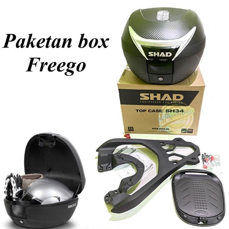 TOP BOX SHAD 29 PLUS BREKET BOX MOTOR FREEGO