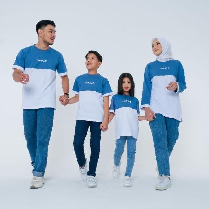 Atasan Couple Family Set Keluarga Sarimbit Ibu Ayah Anak