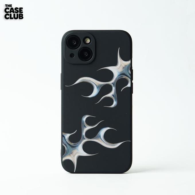 gerosamil - softcase iphone, the case club - api silver