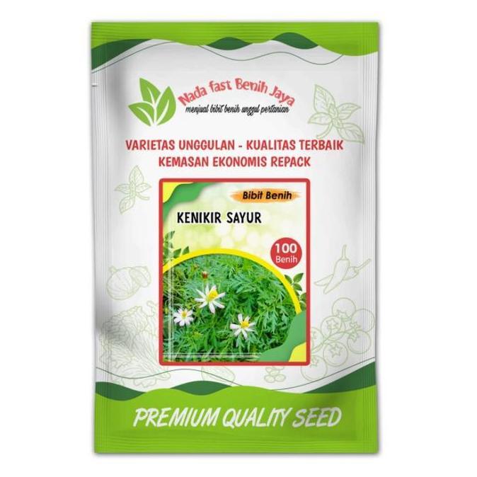Benih kenikir sayur 100 biji - Bibit sayuran kenikir sayur Tanaman