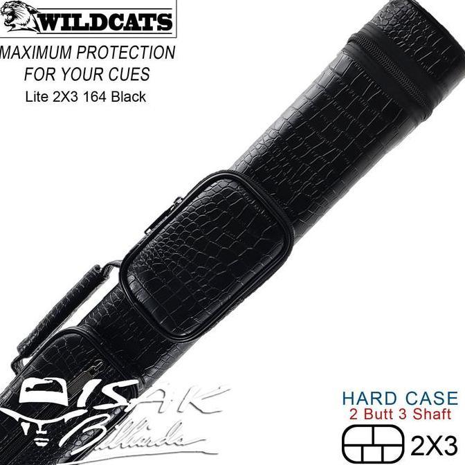 Toronto Wildcats 2x3 Case 164 - Tas Stick Cue Billiard Biliar 2B3S Ori