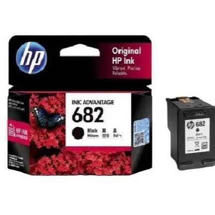 Tinta HP 682 Black Hitam HP682 HP682B 682B Original Ink Advantage Cartridge