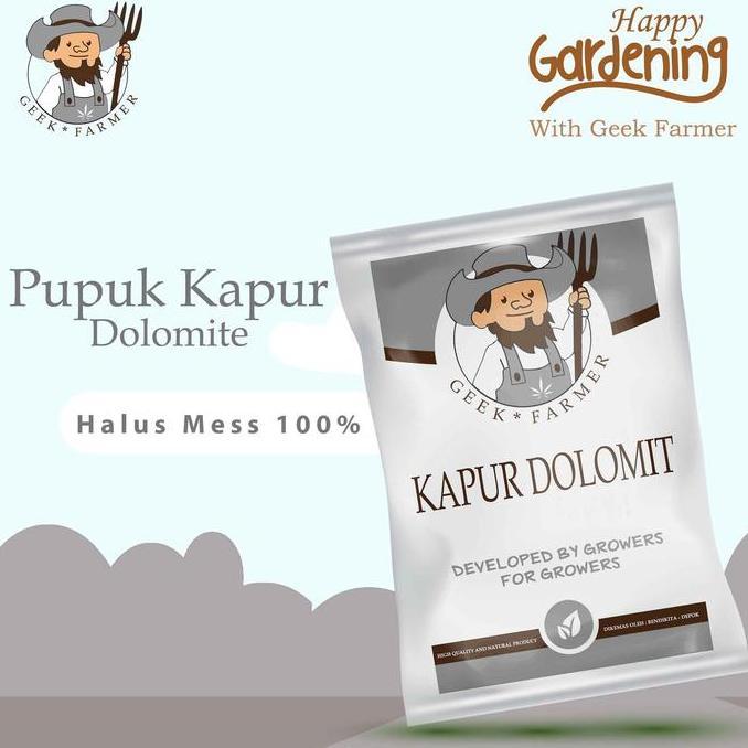 Geek Farmer - Pupuk Kapur Pertanian Dolomit Premium