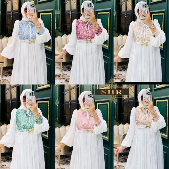 SHR orinal terbarumidess putih series iedul fitri