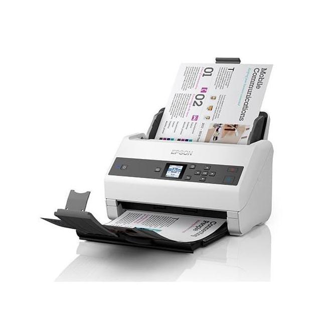 TERBARU - Scanner Epson DS870 DS 870 Duplex Sheet-fed Document Scanner F4