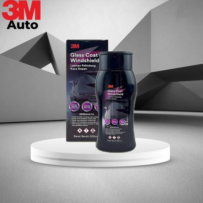 TERBARU - 3M GLASSCOAT WINDSHIELD | LAPISAN PEMBERSIH KACA MOBIL