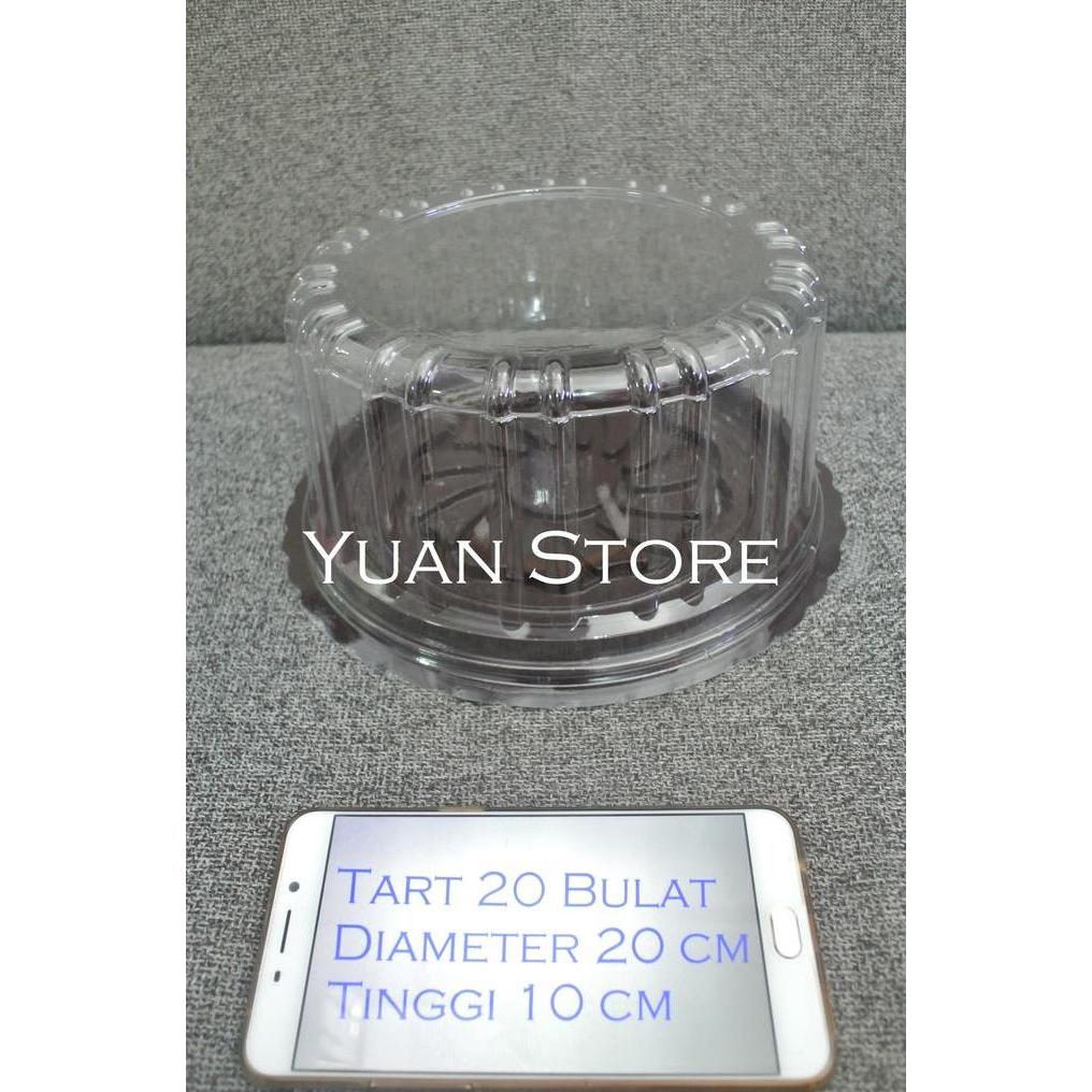 Bestone- Mika Tart Bulat 20 cm | Mika Kue Tart | Mika Kue | Mika Bolu | Plastik