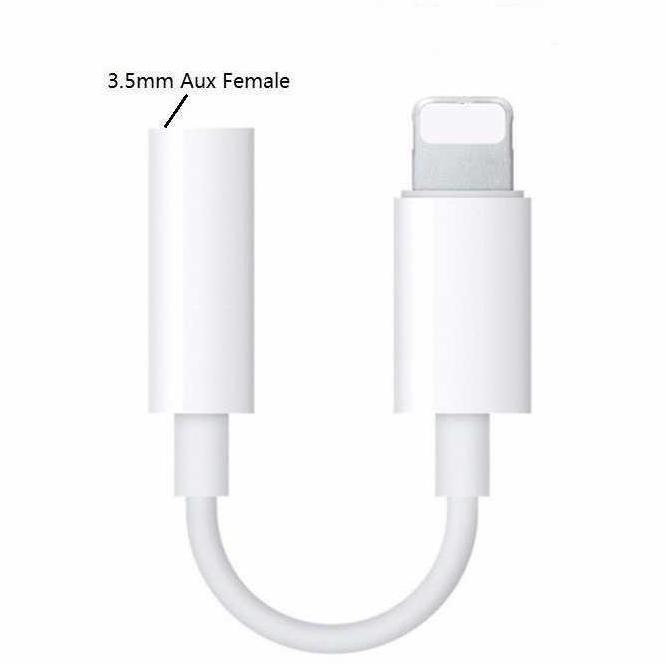 Bestone- Adaptor Konektor Lightning iPhone Ke Jack Audio 3,5 mm Headset