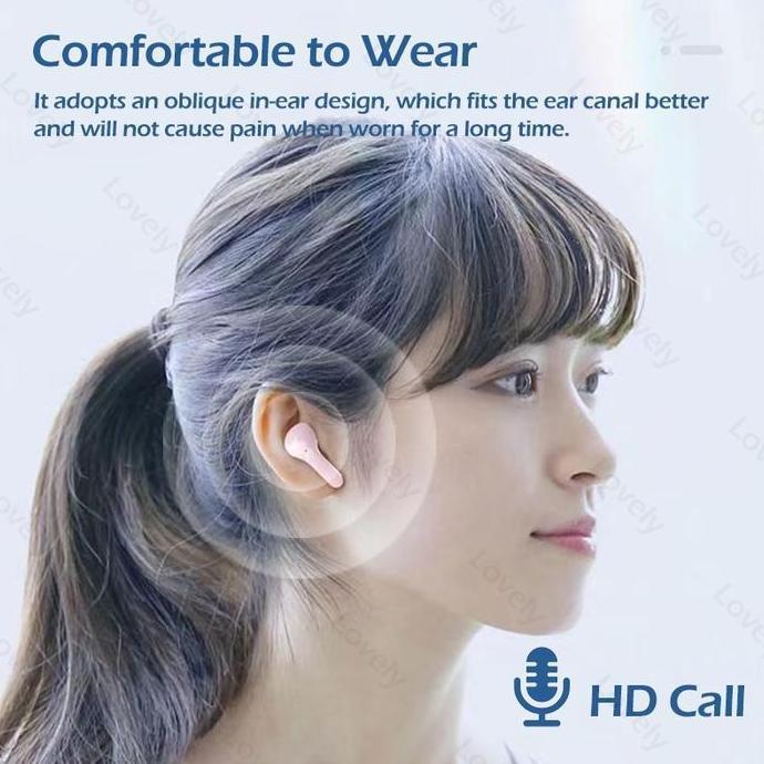 Air31 Headset Bluetooth Tws Wwirelles Led Menampilkan Suara Hifi Yang Transparan Stereo Bass Speaker