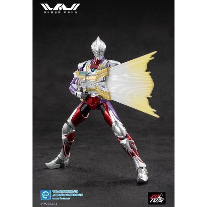 Zd Toys Ultraman Light-Up Series - Tiga Suit Ultraman
