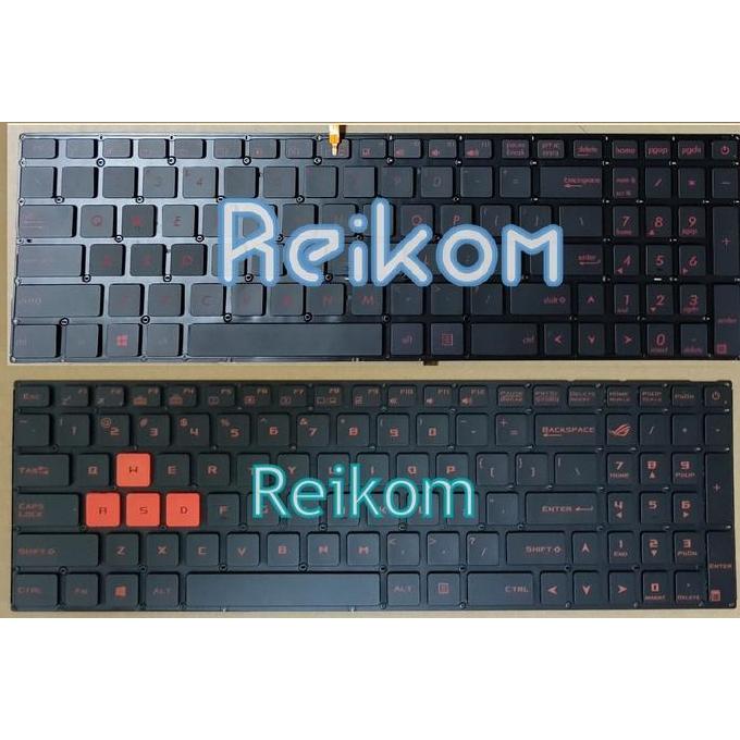 Keyboard Asus Gaming Rog Strix Gl702 Gl720V Gl702Vm Gl702Z Gl702Zc Terbaik