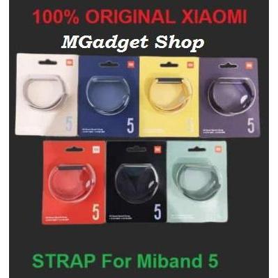 XIAOMI Strap Miband 5 Mi Band 5 Strap Original / Tali Jam PROMO AWAL TAHUN