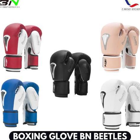SARUNG TINJU BN BEETLES / BOXING GLOVE BN ORIGINAL / MUAYTHAI