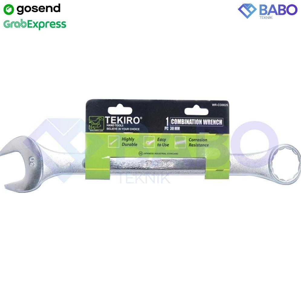 TEKIRO KUNCI RING PAS 30 MM /KUNCI RING PAS / TOOLS KUNCI RINGPAS 30MM TEKIRO COMBINATION WRENCH