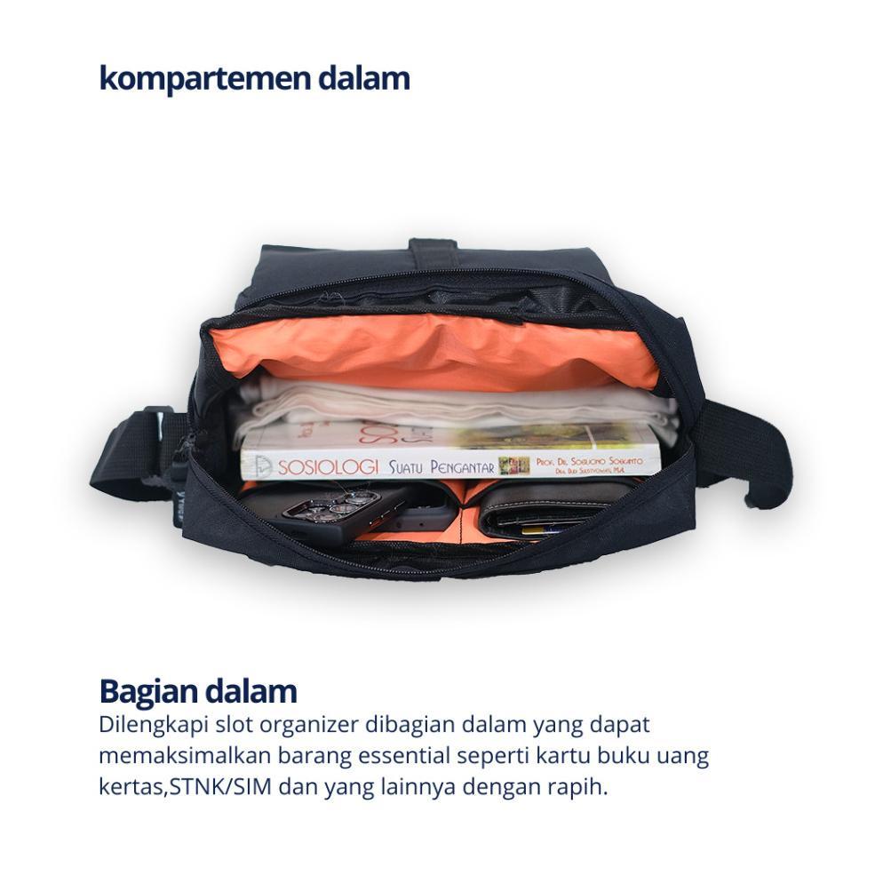 HOT Tas Selempang Laptop Pria 14 Inch, Ideal untuk Kuliah & Kerja