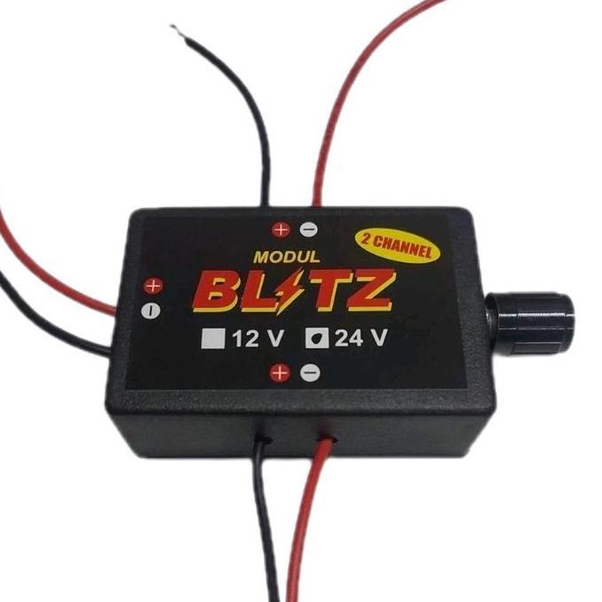 Modul Lampu Led Blitz Kedip Pesawat 12V-24V Motor Mobil Bis Truk Universal Restock