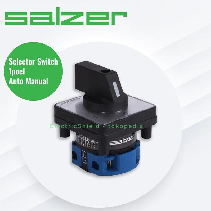 Selector Switch 1Pole Auto Manual Salzer Forsale
