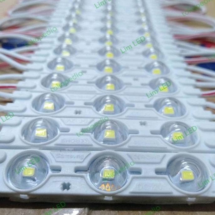 Led Module Samsung 1.5W Lensa Clear Warna Putih Hemat