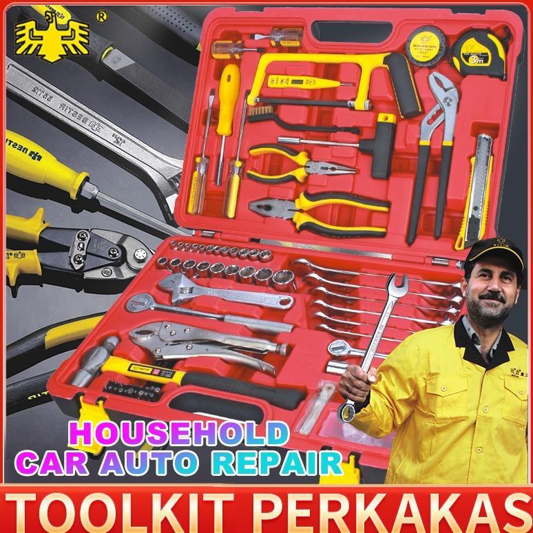kunci shock 1 set 21PCS lengkap box bengkel/kunci sok set lengkap/tool box perkakas bengkel/kunci be