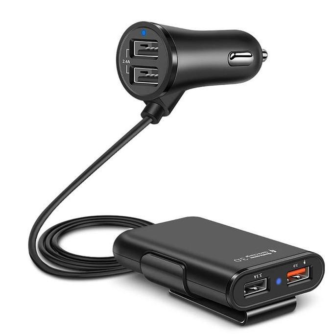 CAR CHARGER FAST CHARGING EXTENSION 4 PORT USB MOBIL HONDA HRV KODE 1324