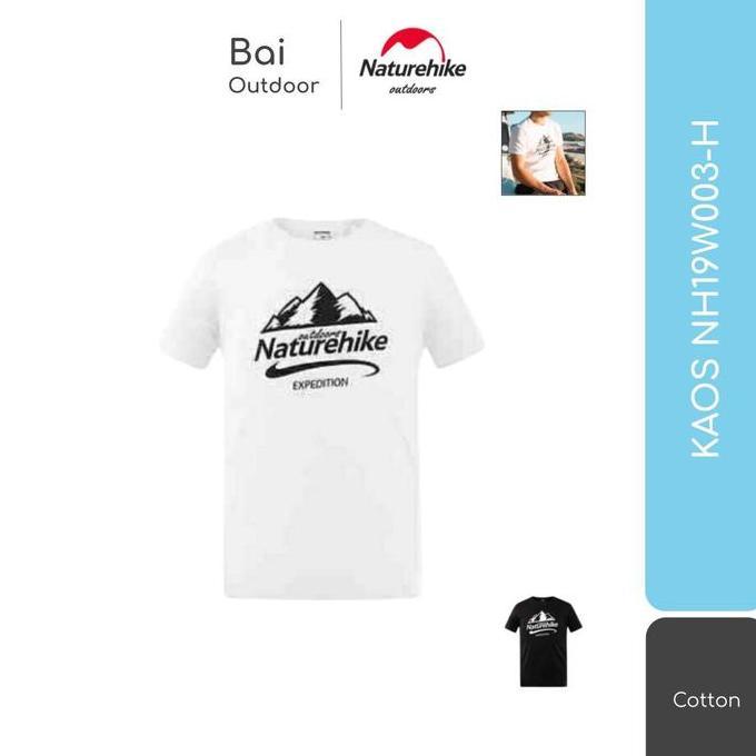 DISKON KAOS NH19W003-H BAJU T-SHIRT HIKING CAMPING KATUN READY STOCK