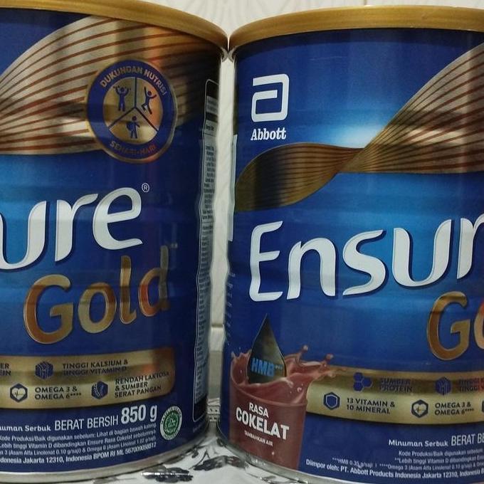 Ensure Coklat 900 gram / Ensure Rasa Coklat (Susu untuk Dewasa)