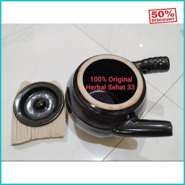 Panci Tanah Liat Untuk Masak Rempah Herbal / Panci Untuk Masak Obat Aman Terbaik