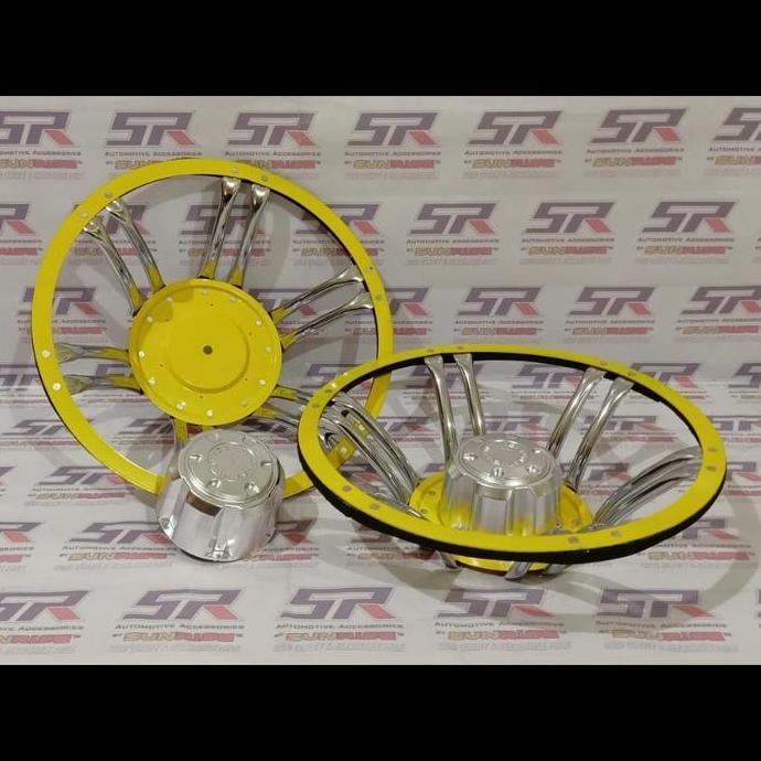 Dop Roda Mobil Truk Mobil Ring 20 Bagian Belakang 2 Pcs Bahan Besi Harga Khusus