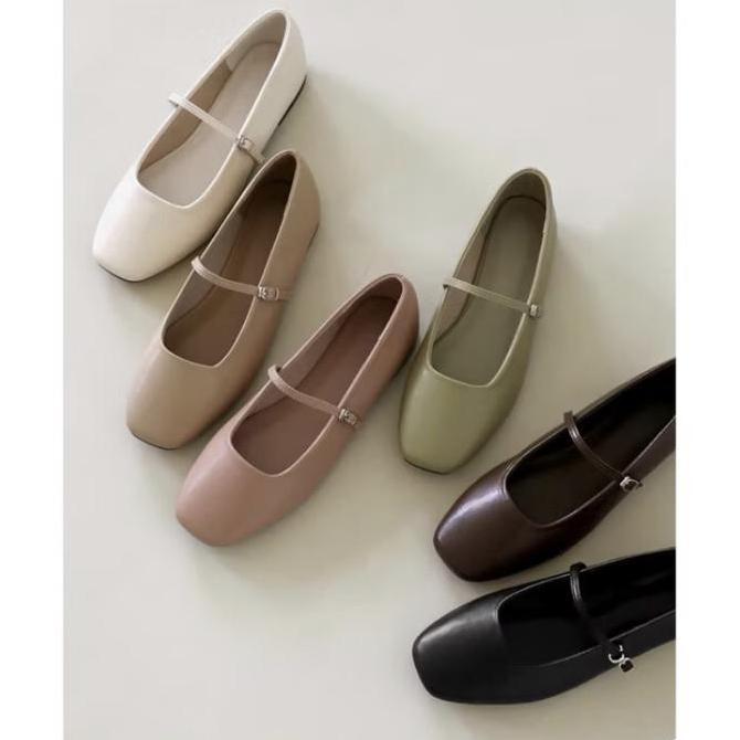 SAPPUN NIBRE Mary Jane Flat Shoes Original Korea