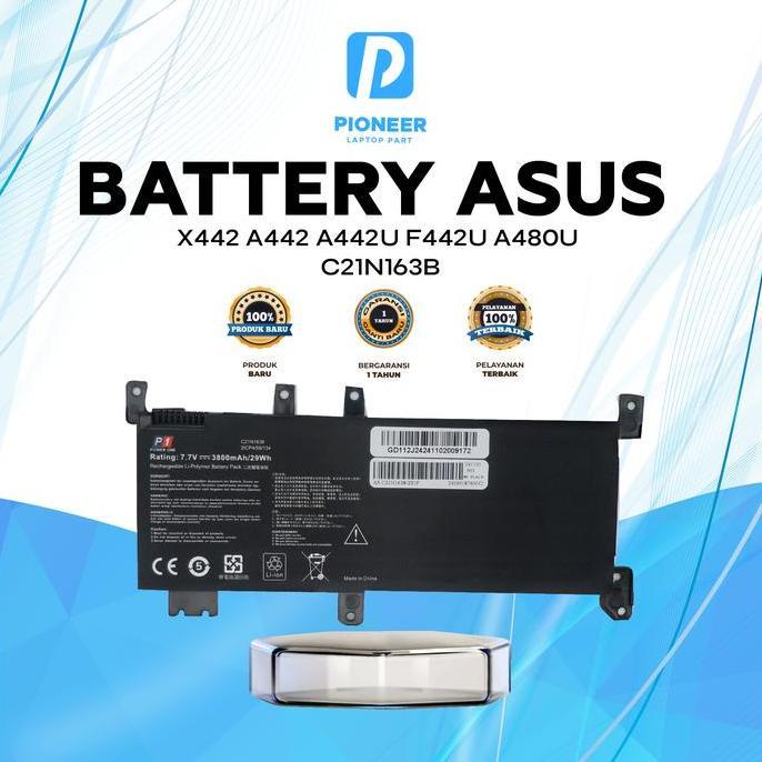 Baterai ASUS A442 A442U A442UR X442 F442U A480U Black