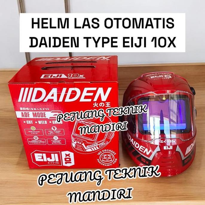 LOWARY HELM LAS OTOMATIS DAIDEN EIJI 10X / TOPENG LAS / KEDOK LAS OTOMATIS DAIDEN EIJI 10X