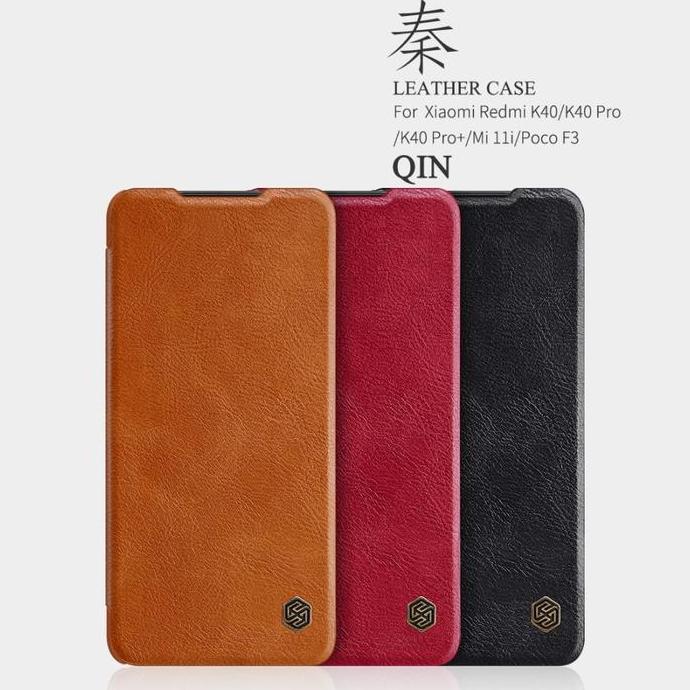 Xiaomi Poco F3 Nillkin Qin Leather Flip Case Nilkin ORIGINAL