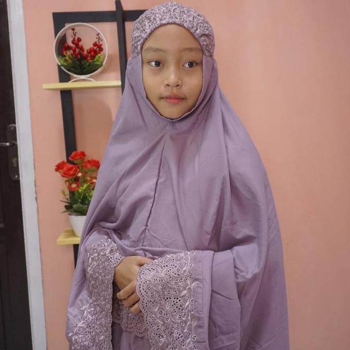 Mukena Siti Khadijah Anak Tanggung