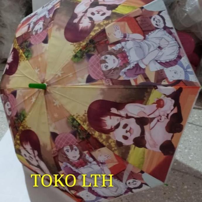 ASLI PAYUNG PANJANG ANIME (RM) / PAYUNG / PAYUNG ANAK READY STOCK