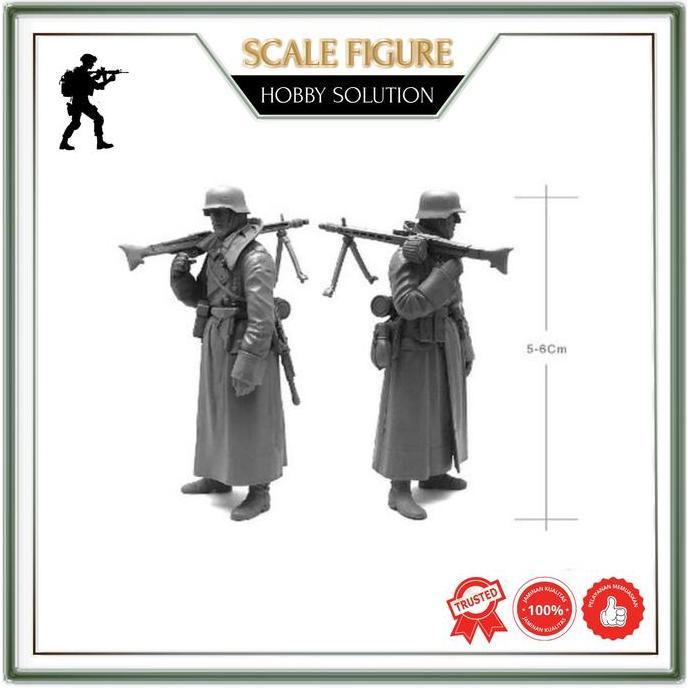 1/35 Resin Figure German Soldier In WW2 Y-A13