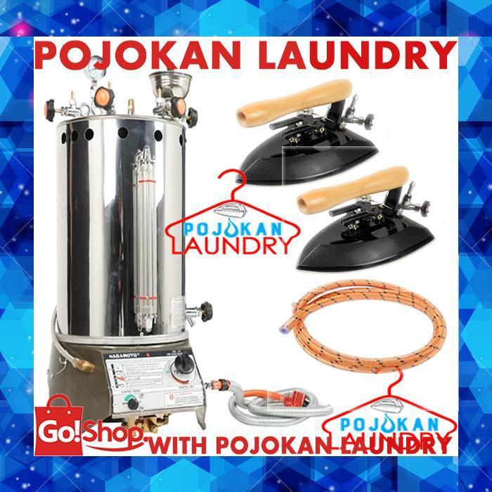 Steam Boiler Nagamoto 25 Liter/Tabung Boiler Nagamoto 25 Liter/Nagamoto Gb 27/Setrika Uap Laundry Na