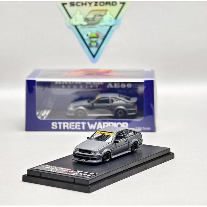 Street Warrior Toyota AE86 RWB Rauh Welt Begriff Limited Edition Grey