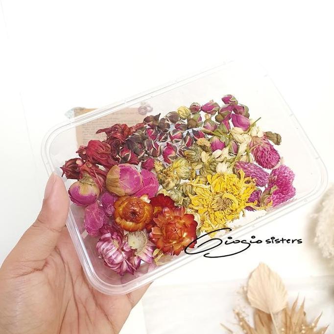 Dried Edible Flower | Flower Garnish | Dried Flower Edible | Bunga Bisa di konsumsi | Garnish Cockta
