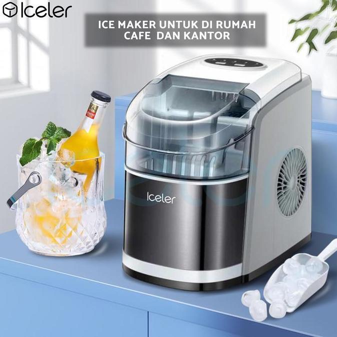 Mesin Es Iceler Ice maker 15kg/hari 6 menit Es Jadi Bullet Ice Maker
