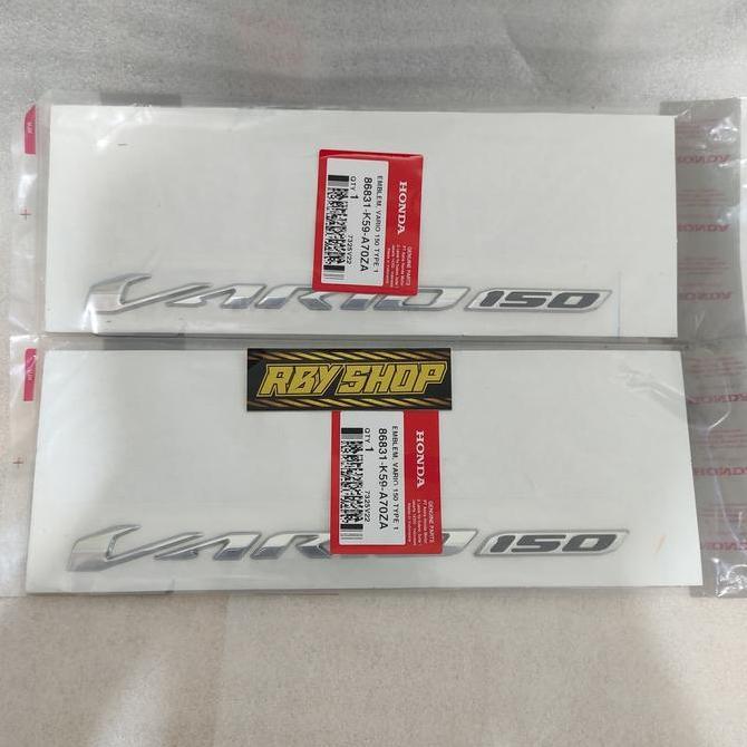 Emblem New Vario 150 Original Honda PROMO